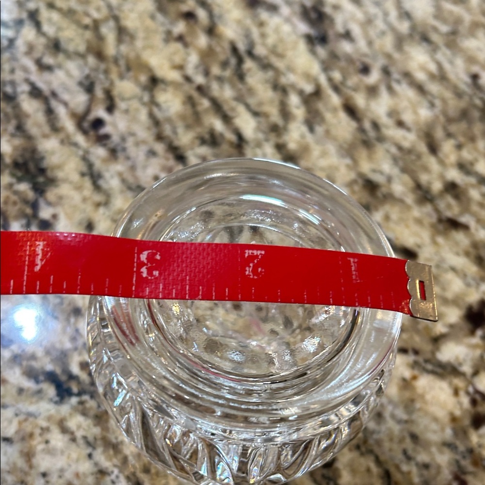 vintage Marquis Waterford crystal cookie or buscit jar - Picture 4 of 11
